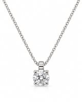 Collar Idee Preziose dal 1987 Mujer in Oro blanco Diamante IP.CK18B/54D